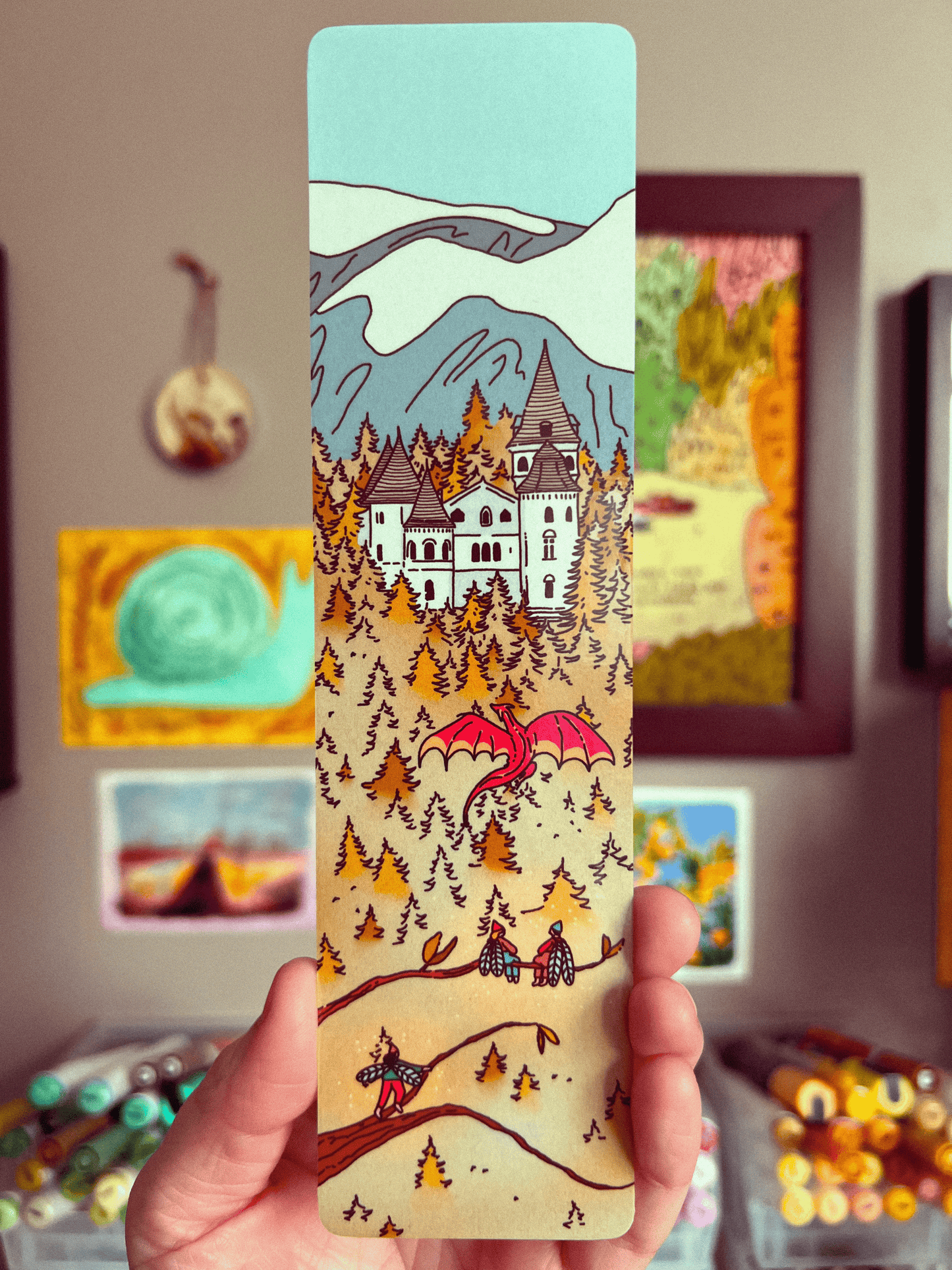 A Dragon's Quest Bookmark