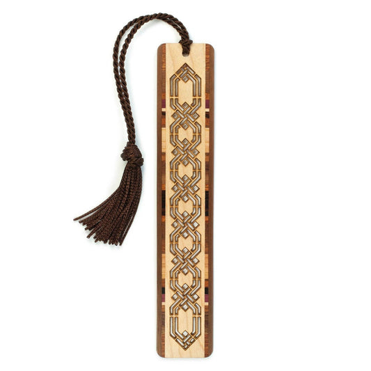 Celtic Knot (Cut-Out ) Engraved Wooden Bookmark