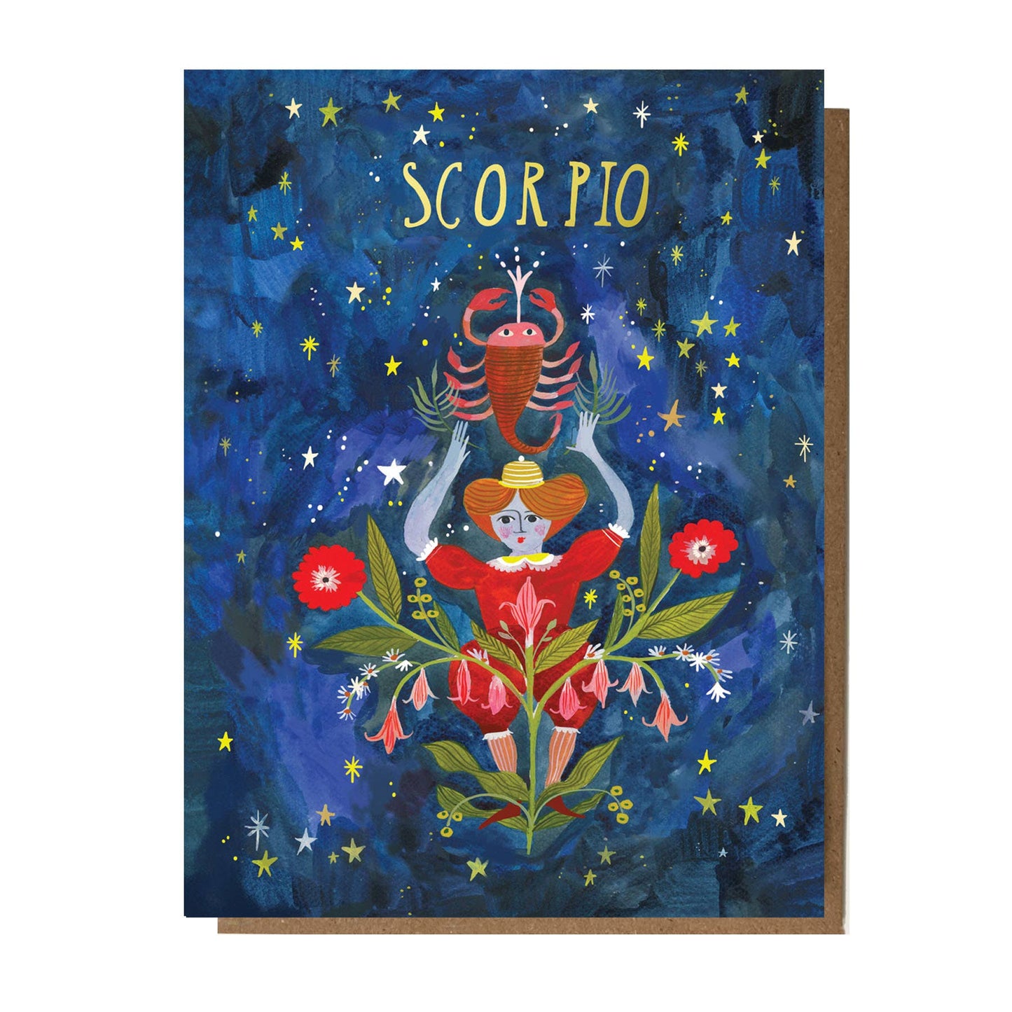 ASTROLOGY SIGN SCORPIO Greeting Card