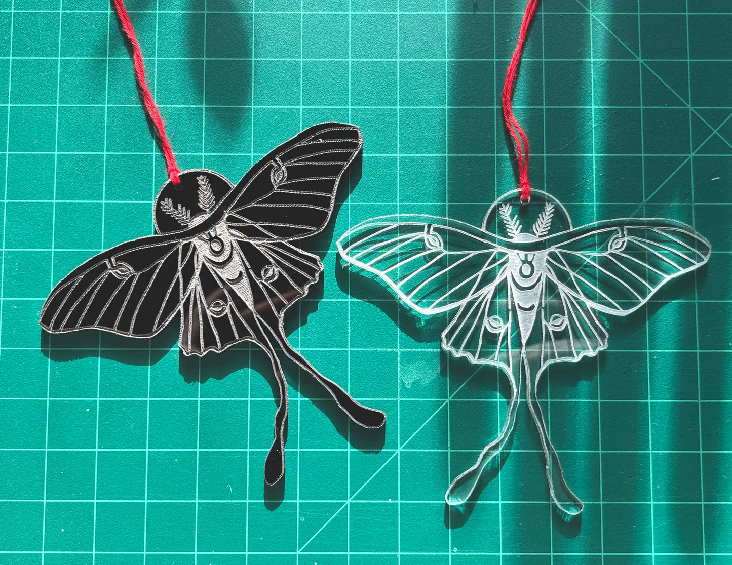 Luna Moth Ornament