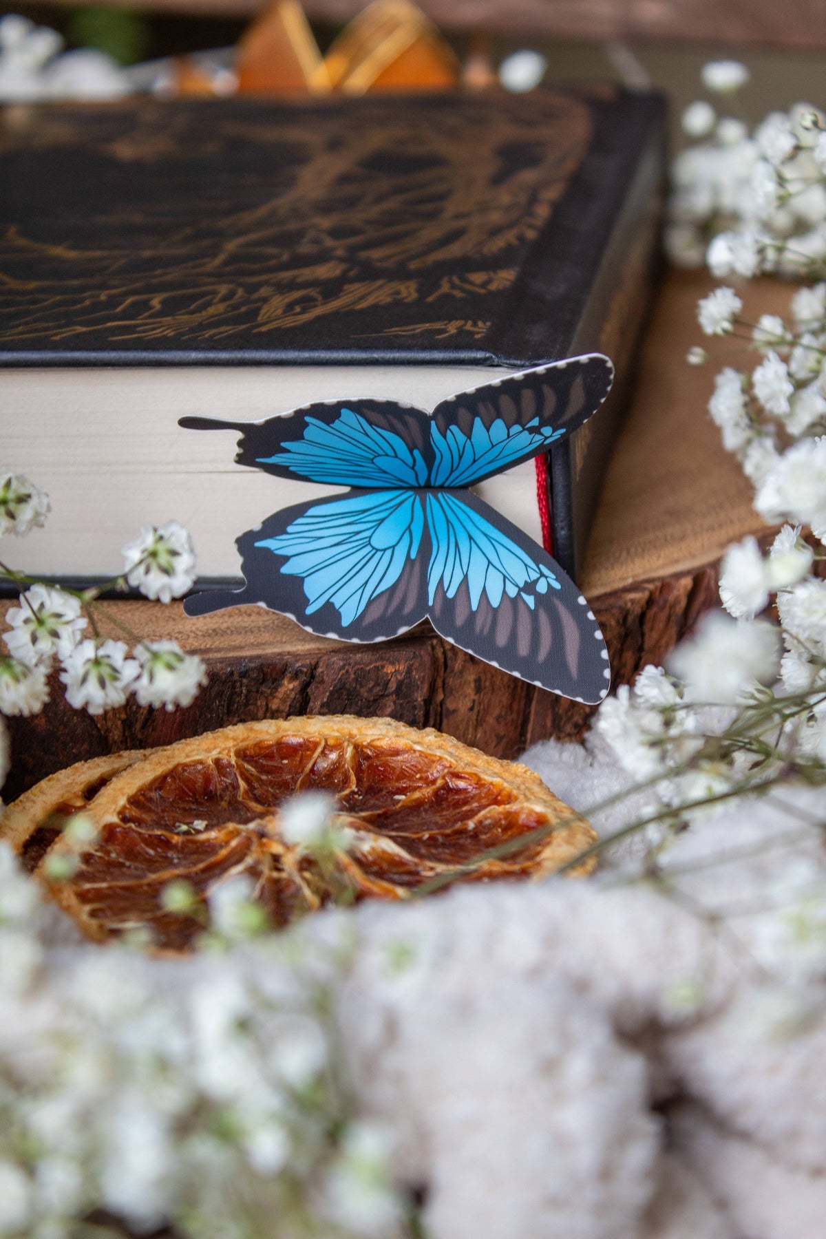 3D Ulysses Butterfly Wings Die-Cut Bookmark