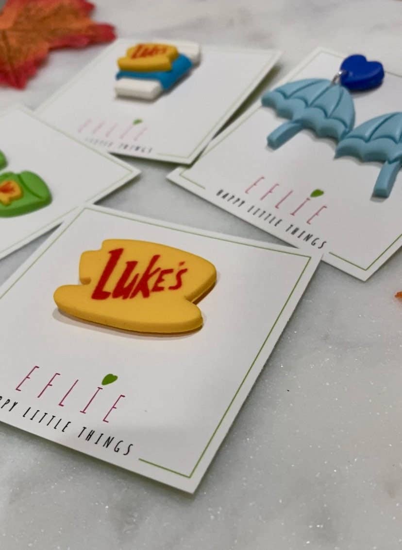 Gilmore Girls Luke's Diner Coffee Needle Minders Magnet Set