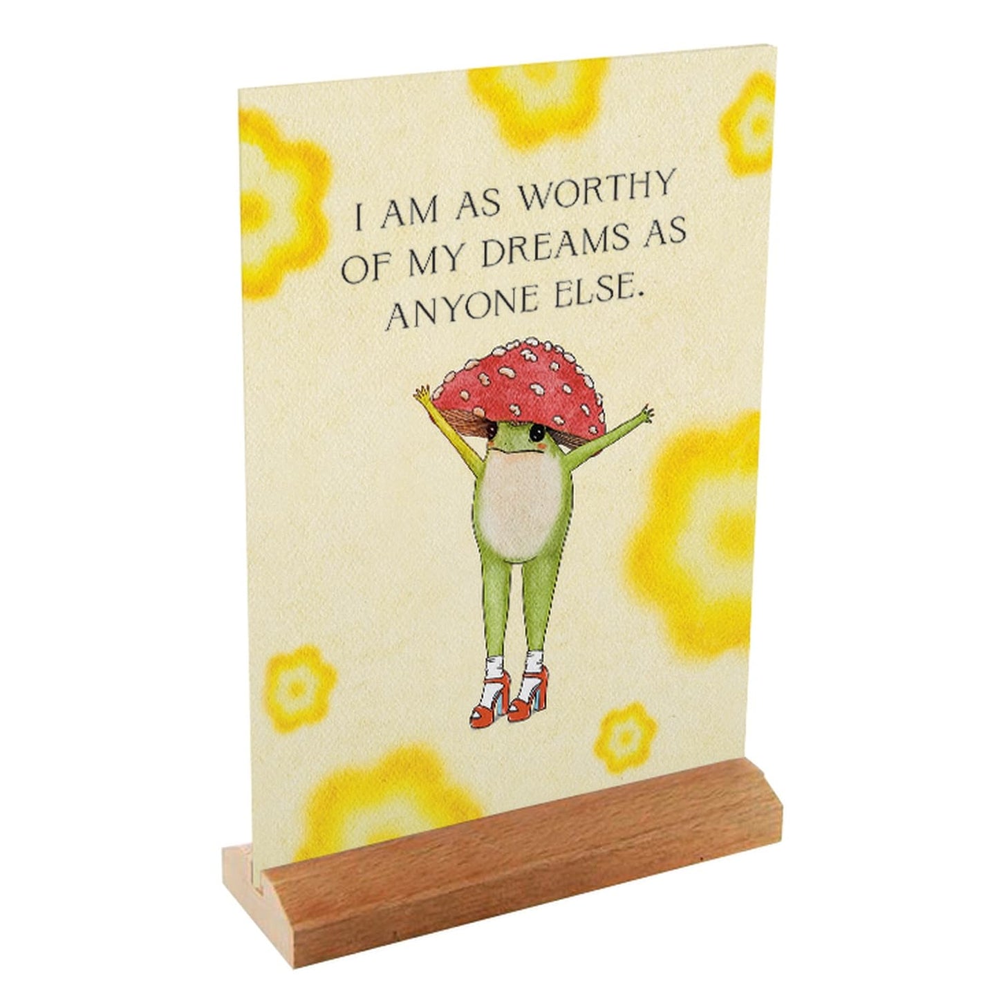 The Little Frog's Guide to Self-Care by Maybell Eequay (52-Card Affirmation Deck)