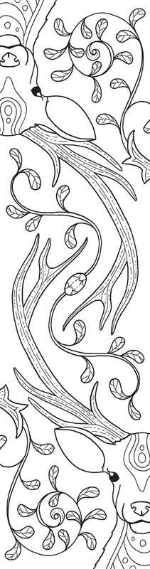 Animals Coloring Bookmarks by Rockpool  Publishing