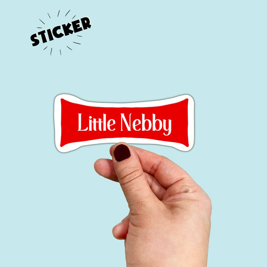 Waterproof Little Nebby Sticker 