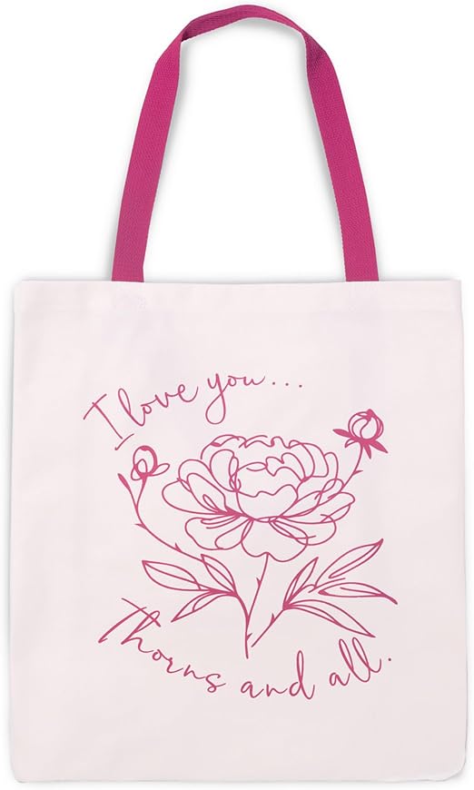 Sarah J. Maas A Court of Thorns and Roses Quote Canvas Tote Bag