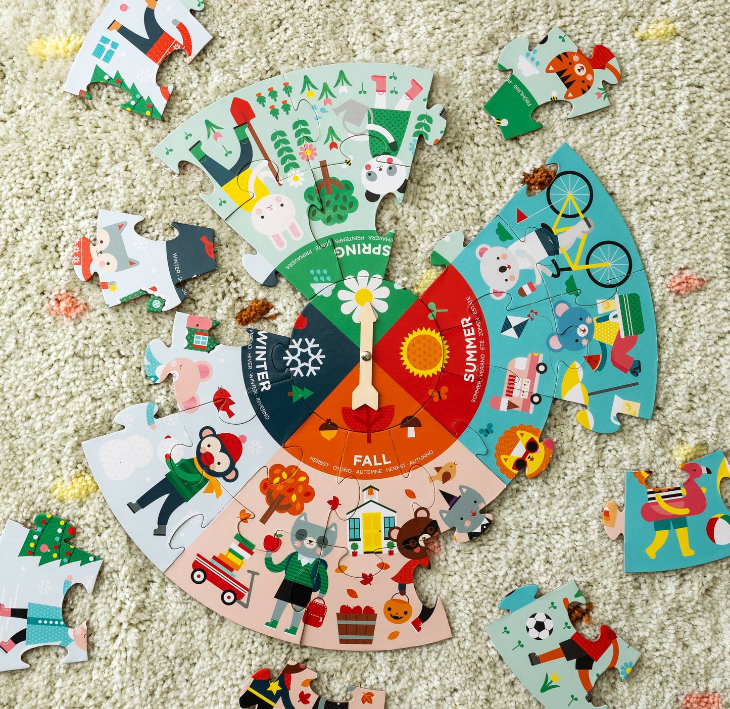 Seasons Floor Puzzle