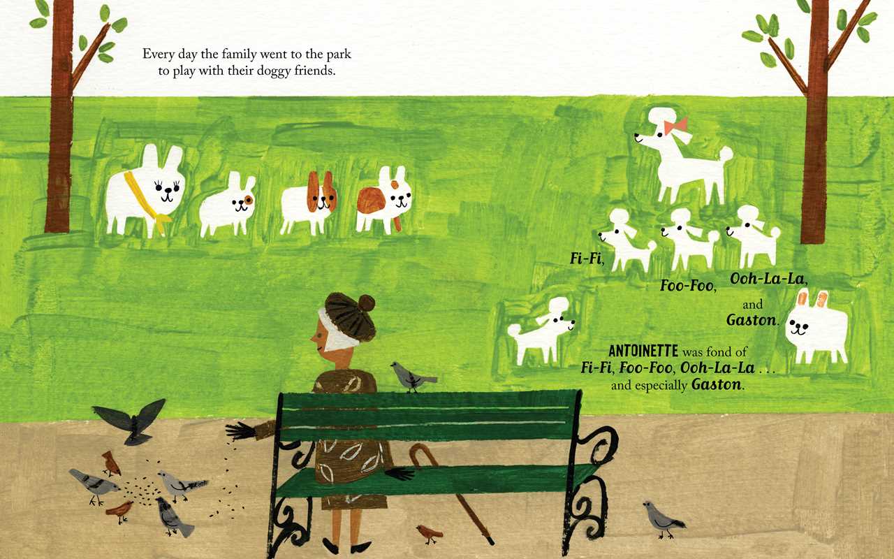 Antoinette by Kelly DiPucchio; Illustrated by Christian Robinson (Hardcover Picture Book)