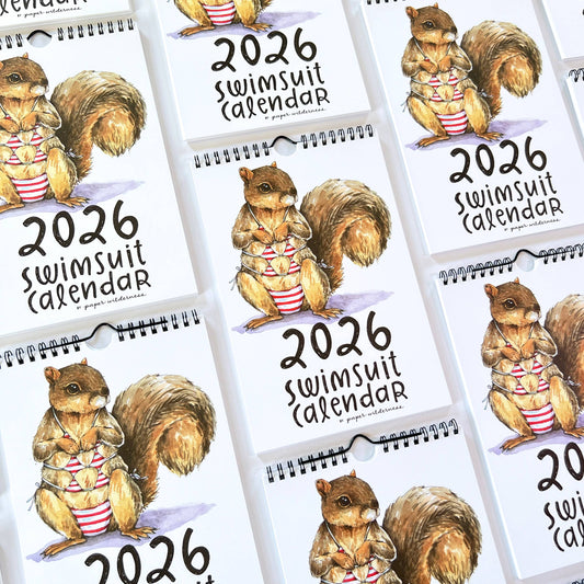 2026 Swimsuit Calendar