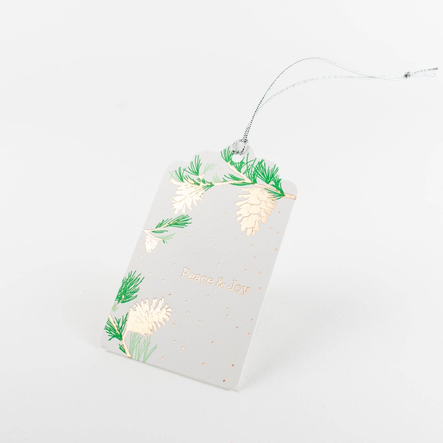 Gift Tag: Holiday Vegetation Hang Tag (Set of 8)