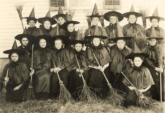 Postcard HW-145 School for Witches