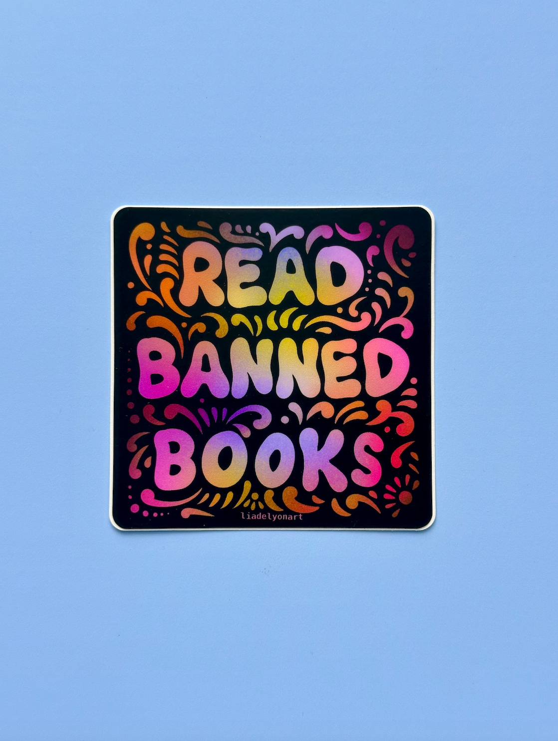 Read Banned Books Sticker