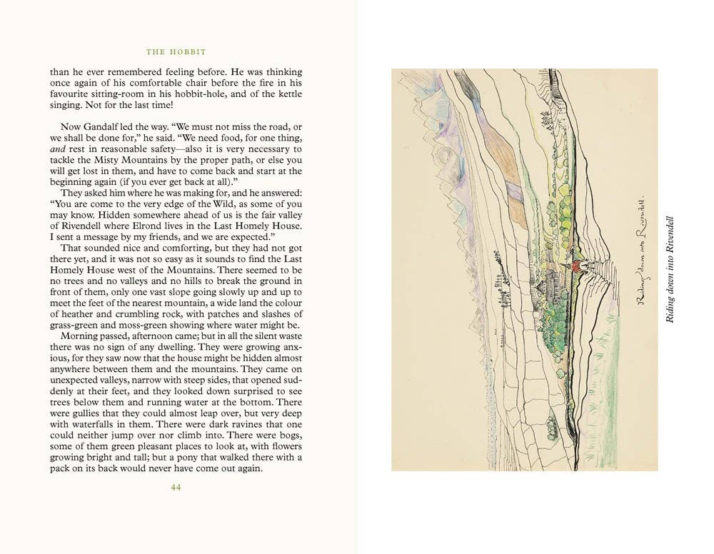 Hobbit Illustrated by the Author, The: J. R. R. Tolkien