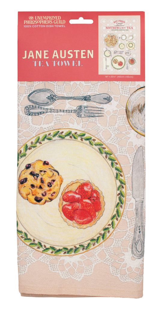 Jane Austen Tea Towel