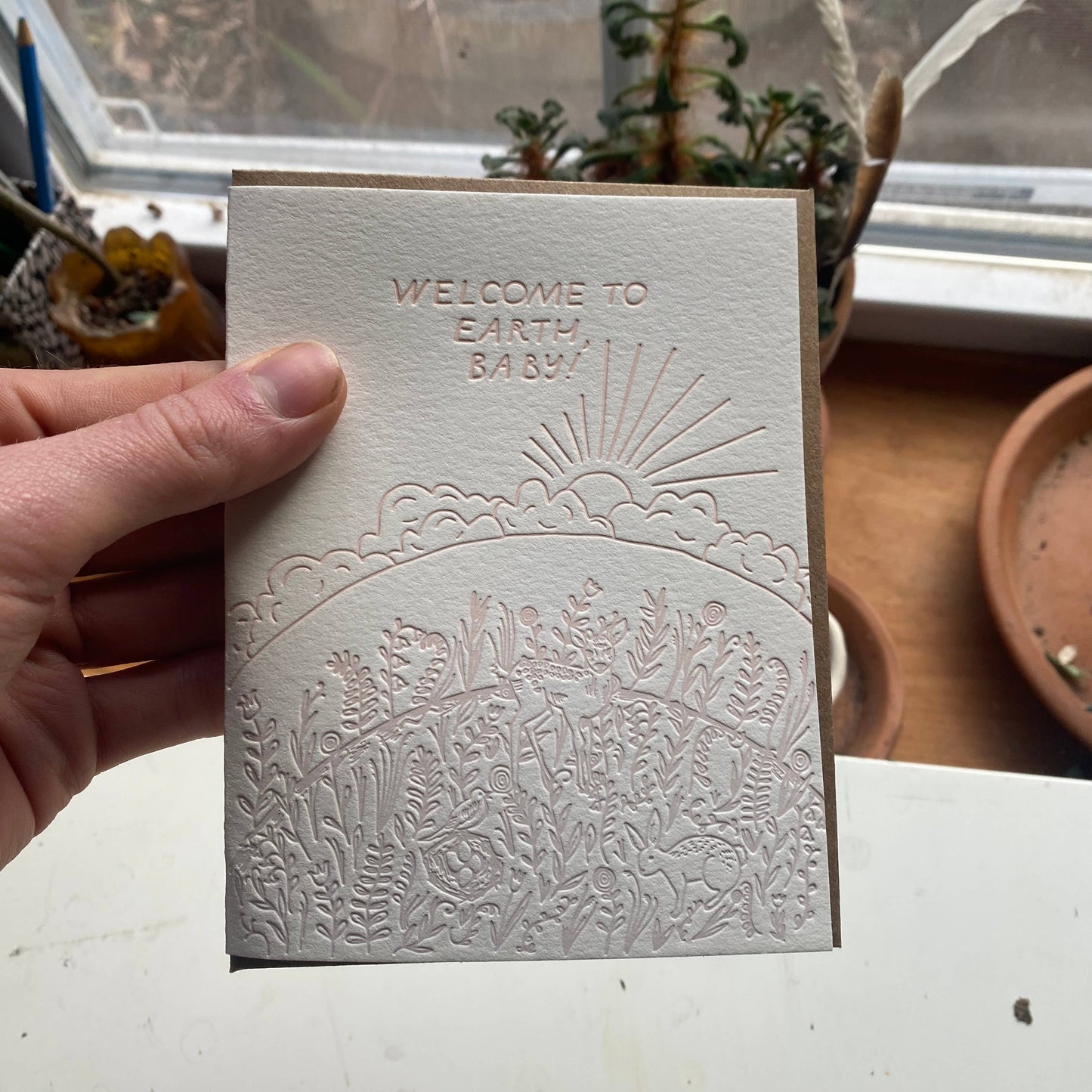 Earth Baby Card