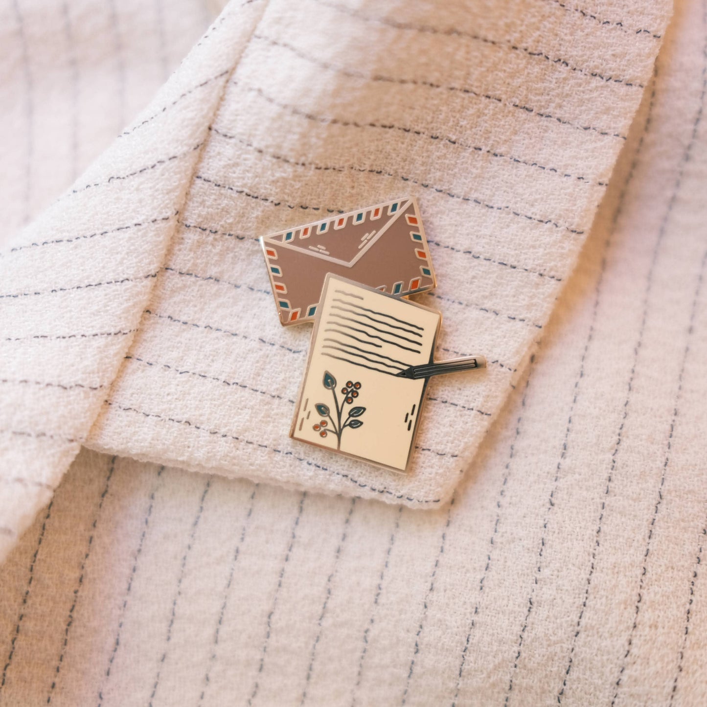 Snail Mail Enamel Pin