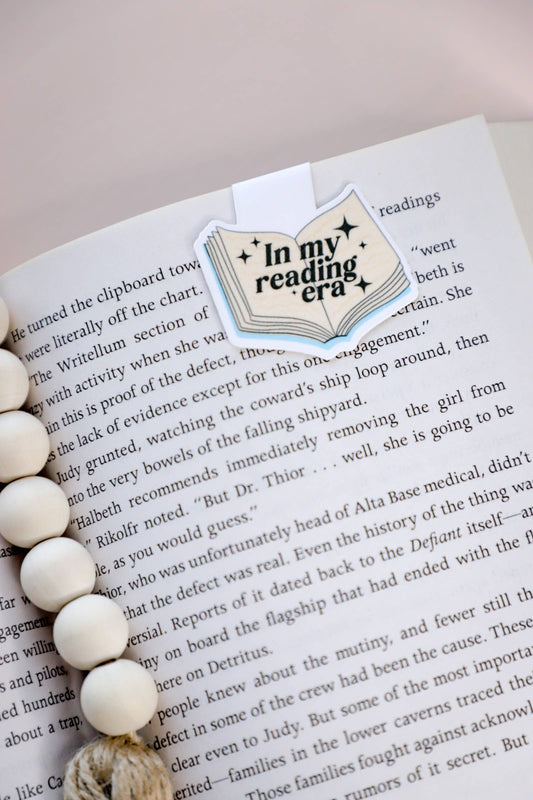 In My Reading Era Magnetic Bookmark