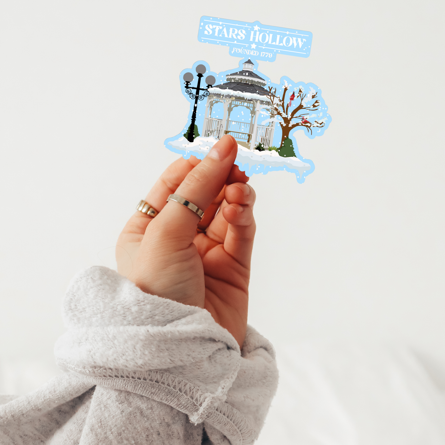 Gilmore Girls Stars Hollow Town Gazebo Sticker