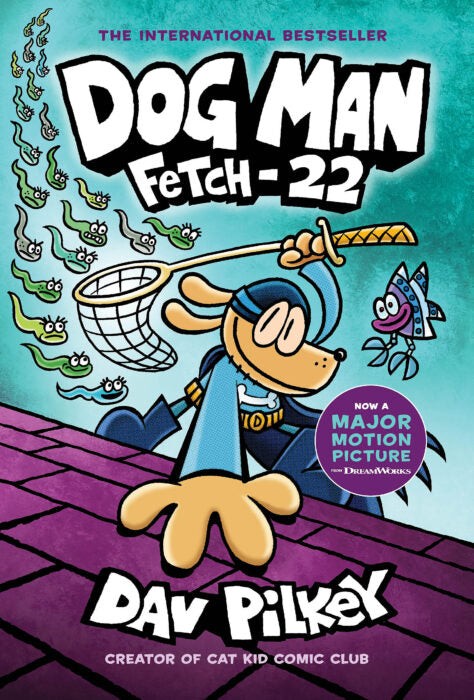 Dog-Man: Fetch-22 (Dog Man, #8) by Dav Pilkey (Hardcover Graphic Novel)