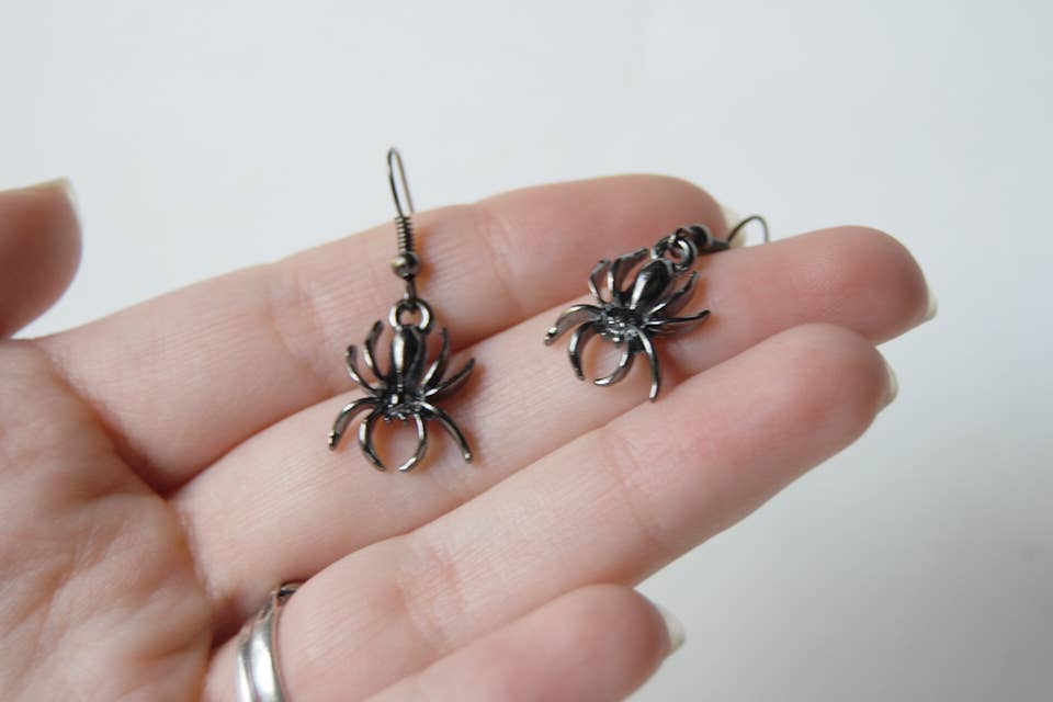 Spooky Spider Earrings