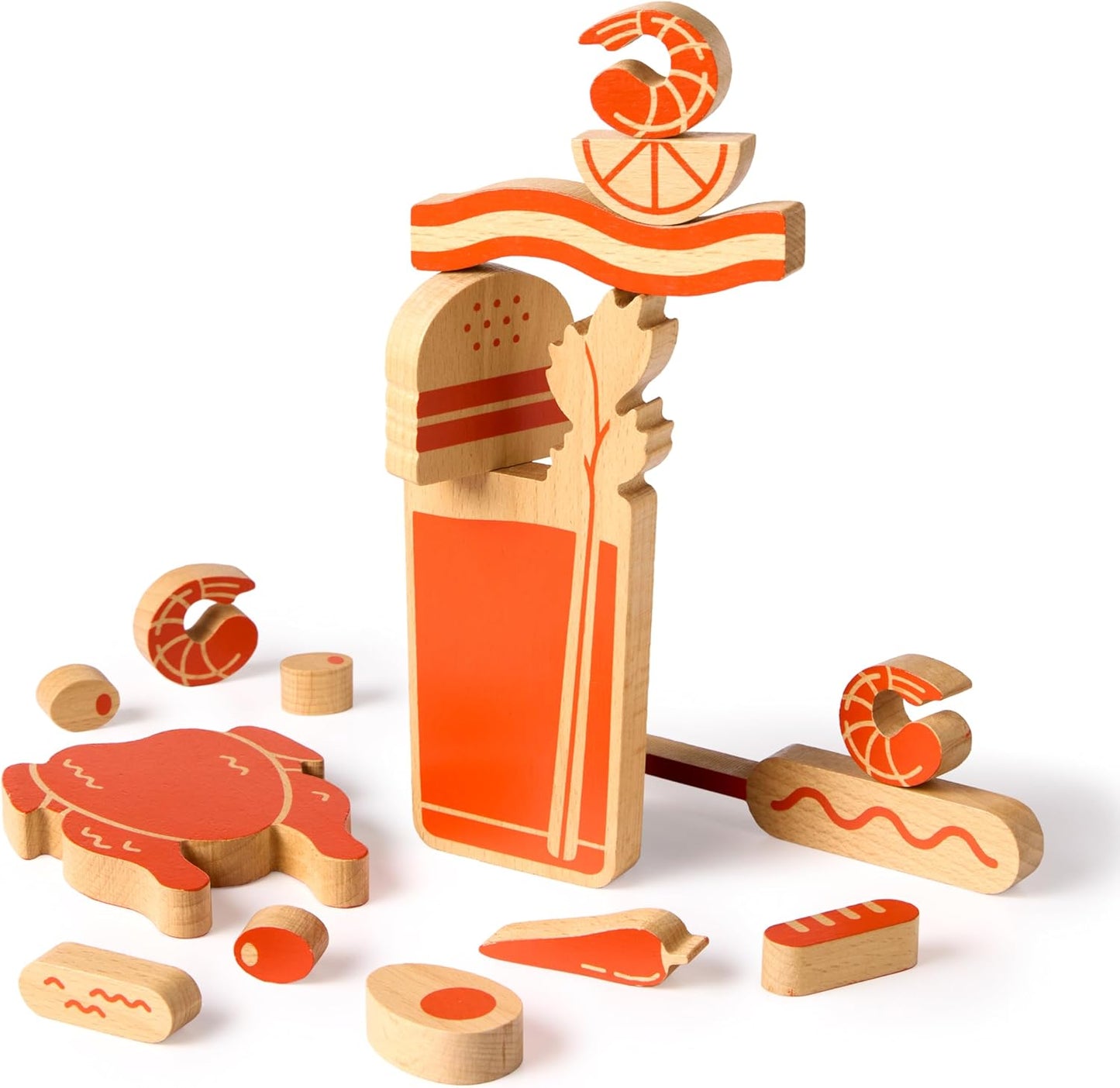 The (Over) Loaded Bloody Mary: A Wooden Balance Game