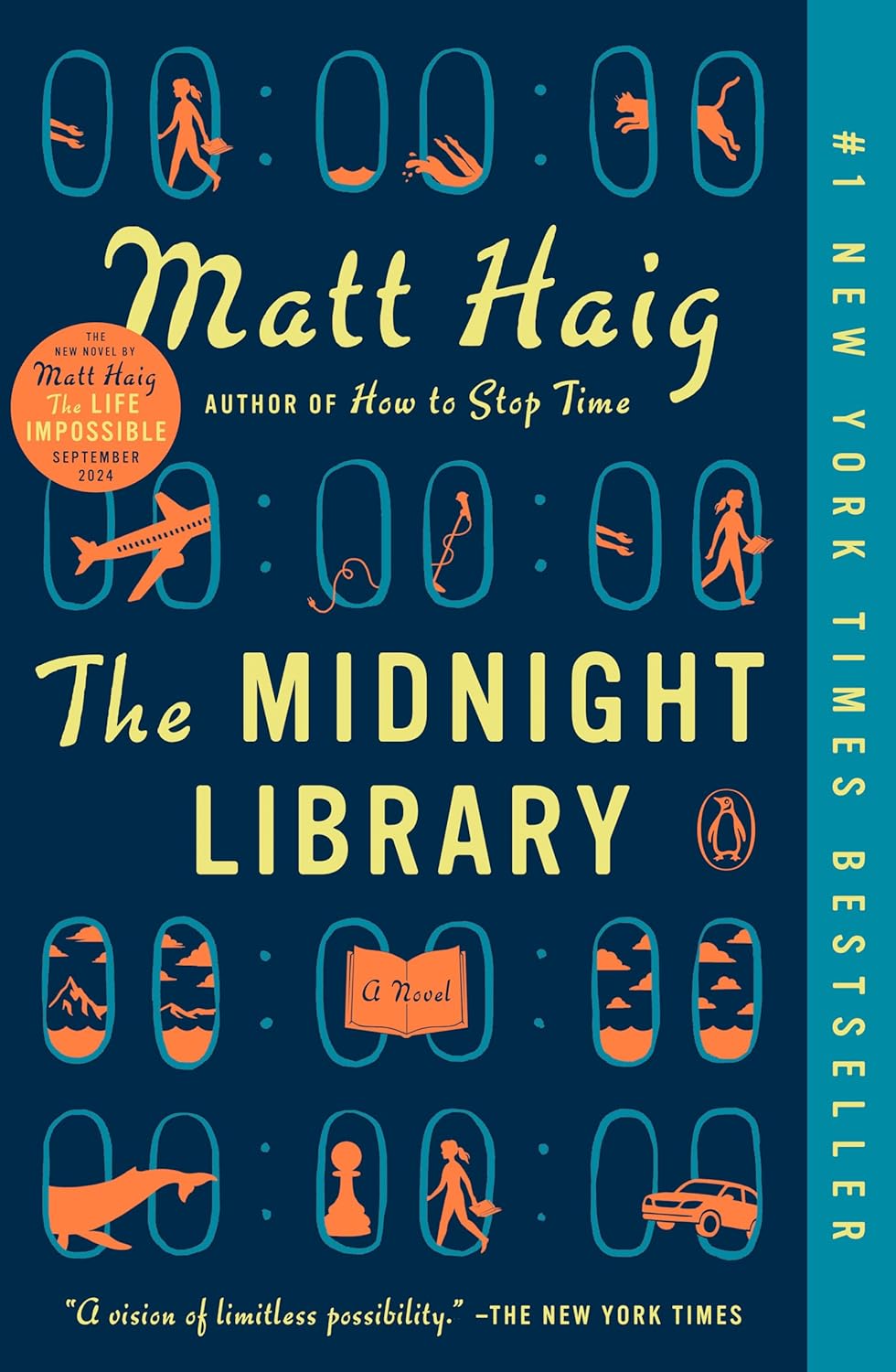 The Midnight Library: A Novel by Matt Haig (Paperback)