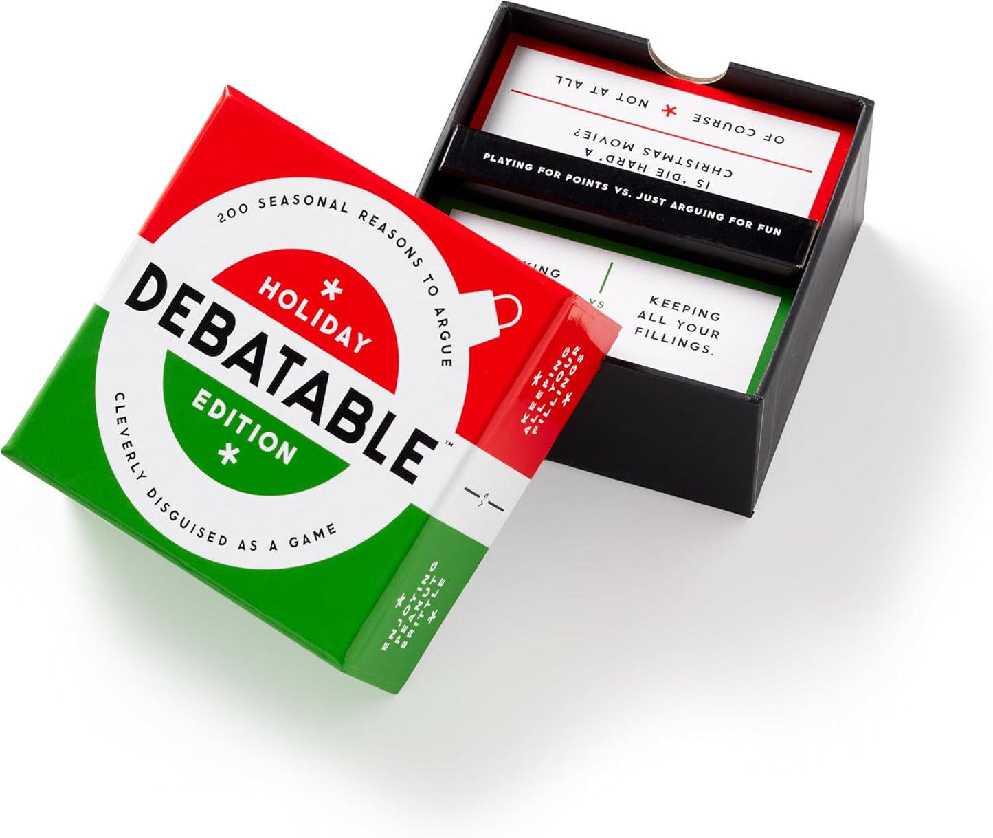 Debatable Holiday Edition – Social Party Game with 400 Holiday Topics to Argue About, 2+ Players