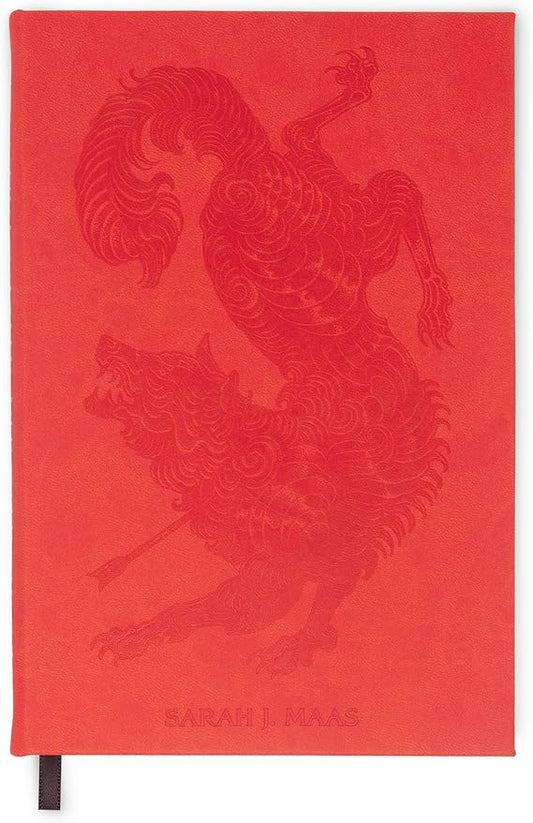 Sarah J. Maas A Court of Thorns and Roses 9" x 6" Faux Leather Journal, Officially Licensed Leatherette