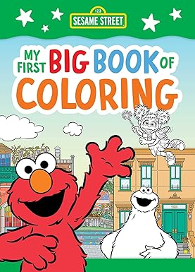 Sesame Street: My First Big Book of Coloring