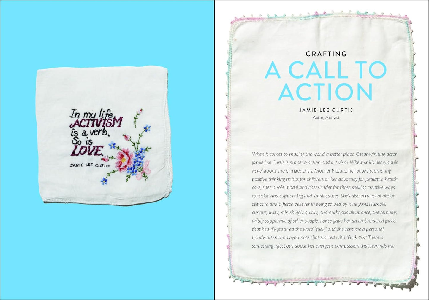 Crafting a Better World: Inspiration and DIY Projects for Craftivists by Diana Weymar (Hardcover)