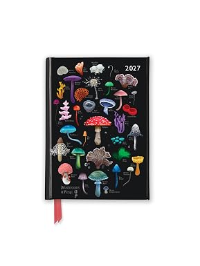 Anna Stead: Mushrooms & Fungi 2027 Luxury Pocket Diary Planner