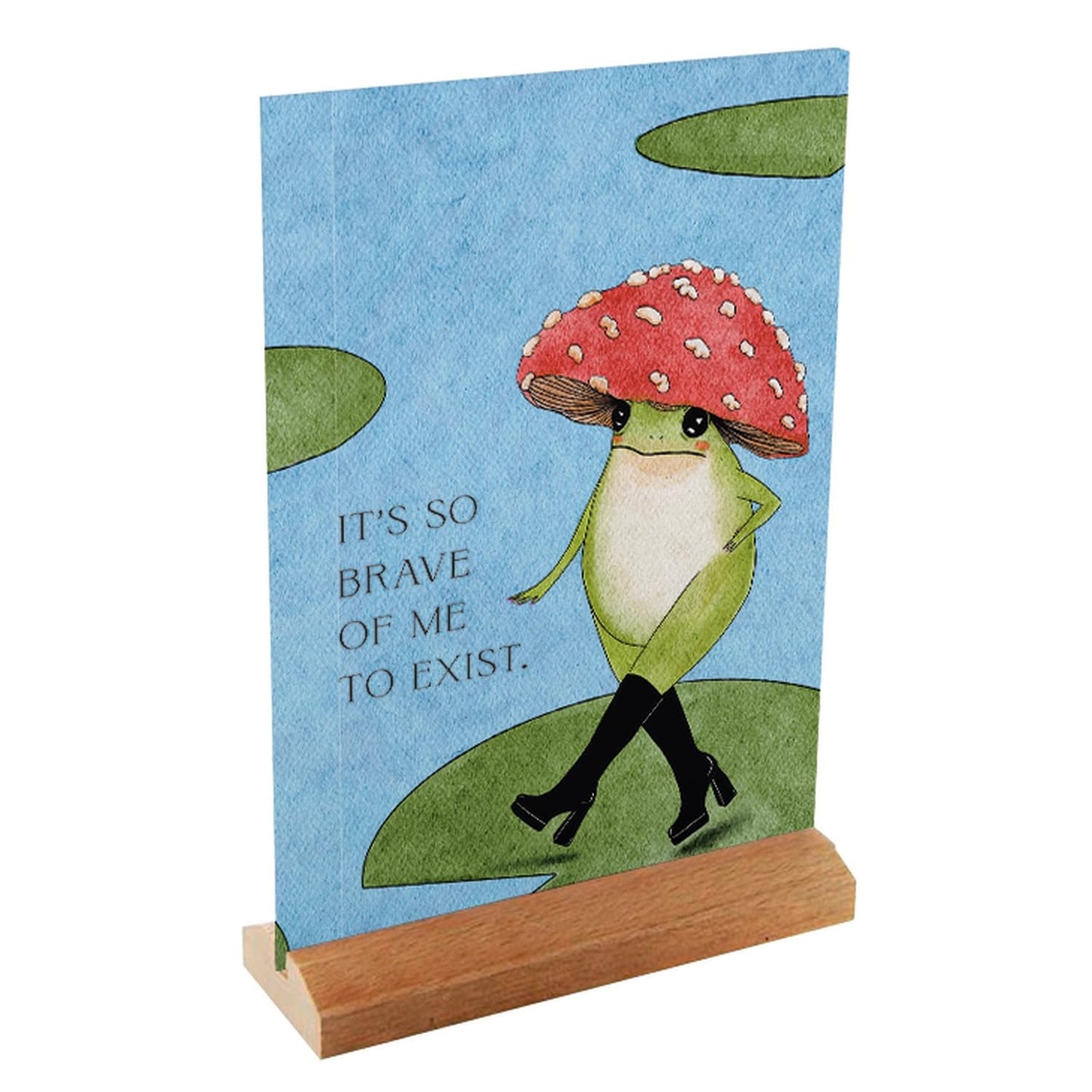 The Little Frog's Guide to Self-Care by Maybell Eequay (52-Card Affirmation Deck)