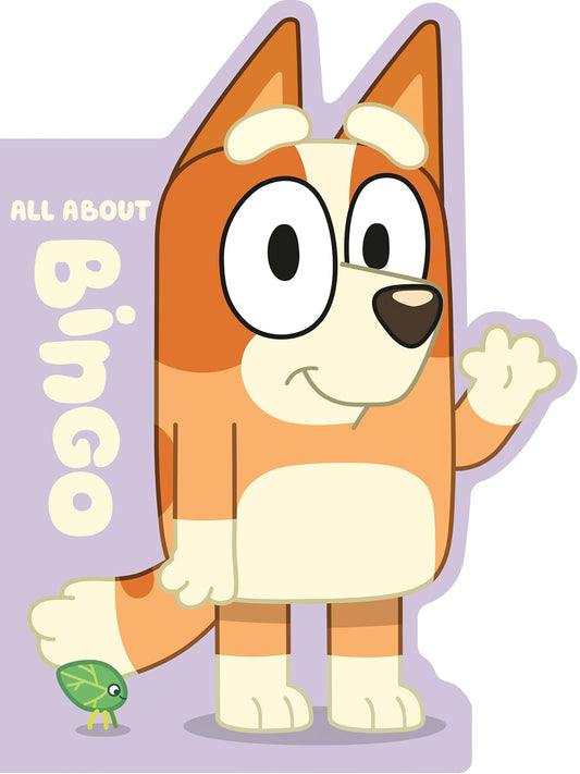 Bluey: All About Bingo (Shaped Board Book)