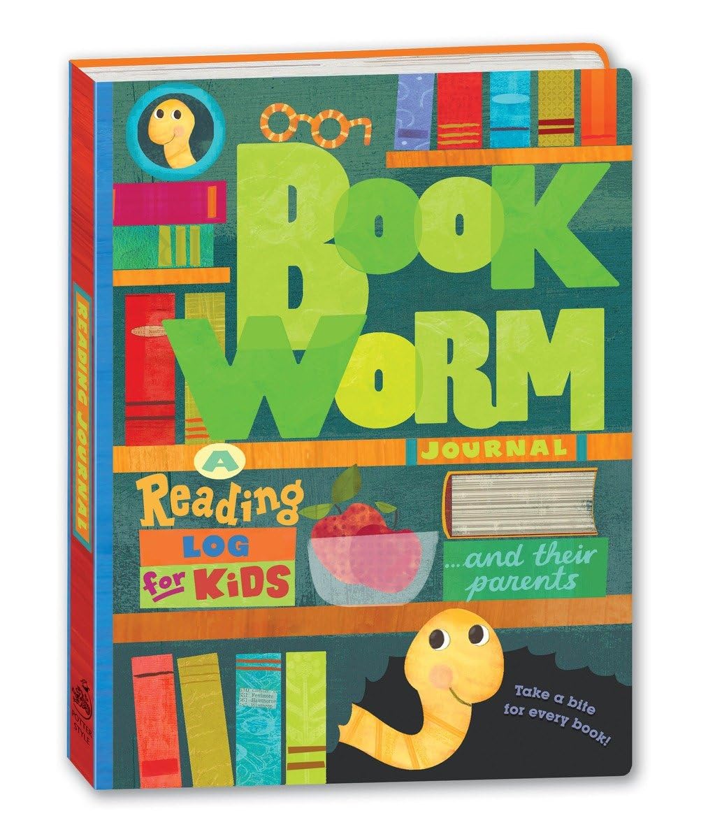 Bookworm Journal: A Reading Log for Kids (and Their Parents) [Spiral Bound]