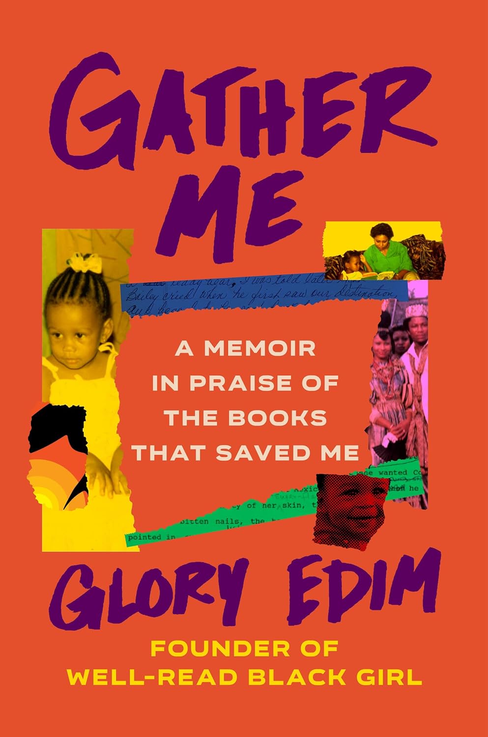 Gather Me: A Memoir in Praise of the Books That Saved Me by Glory Edim (Signed Hardcover)