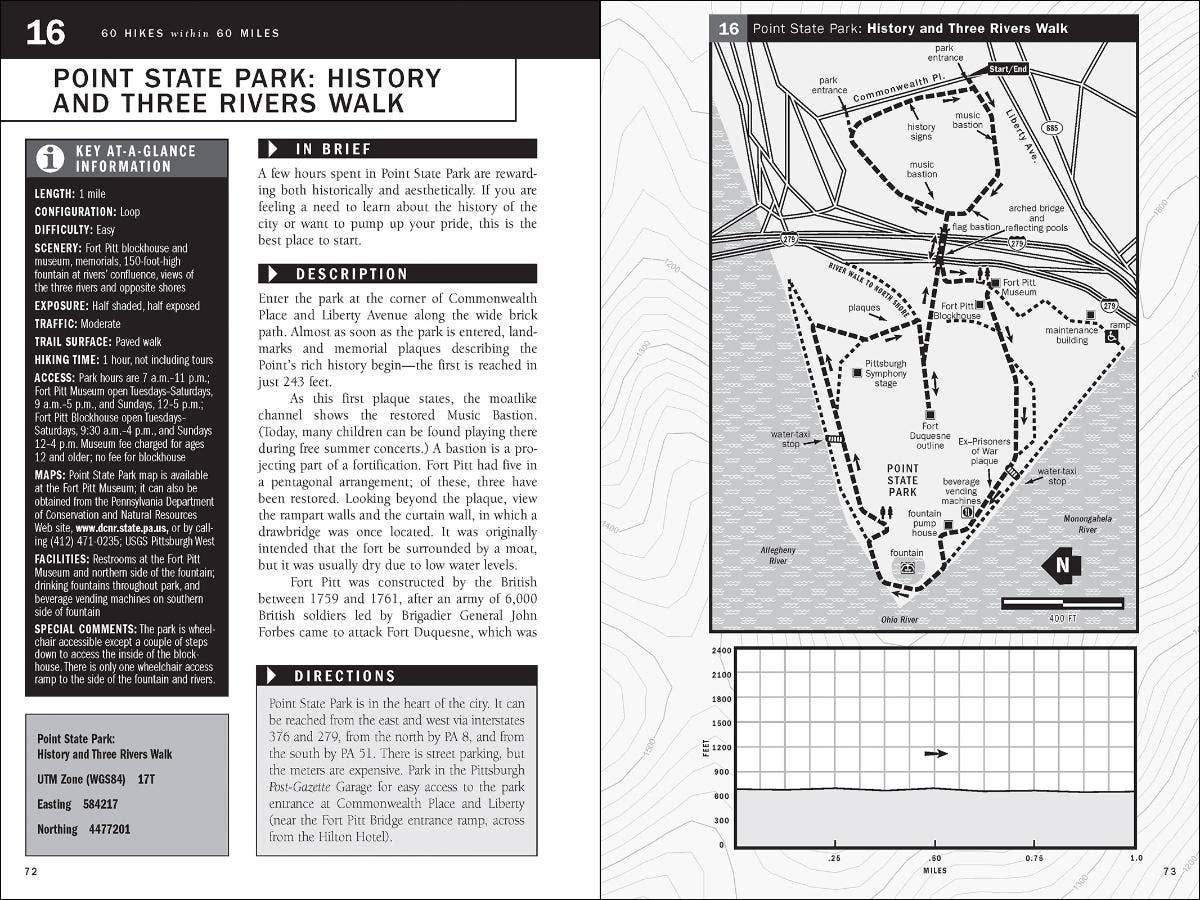 60 Hikes: Pittsburgh