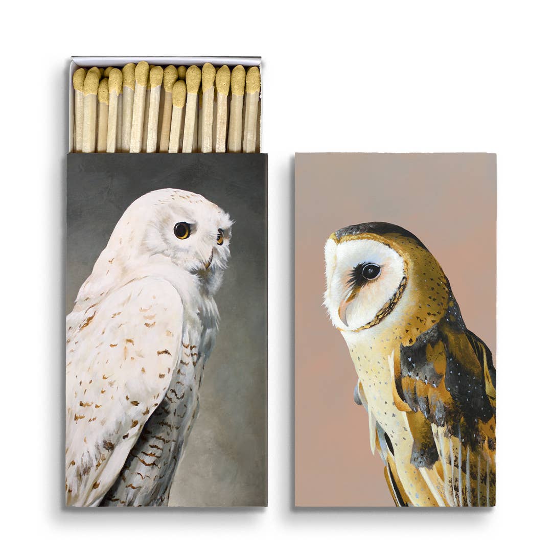 Snowy Owl Matchbox