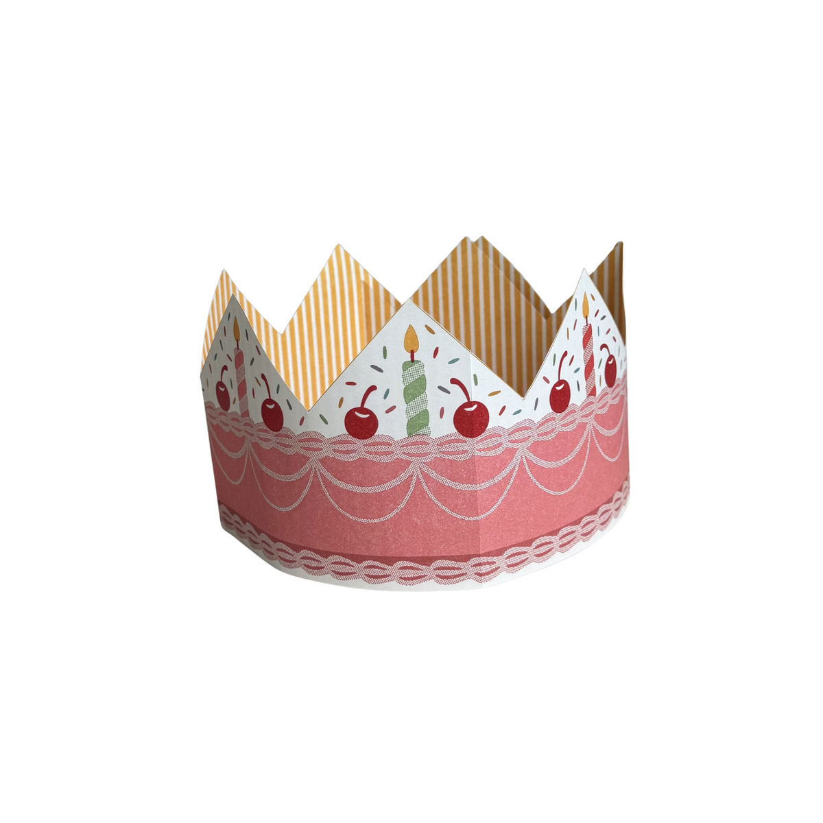 Birthday Cake Paper Crowns