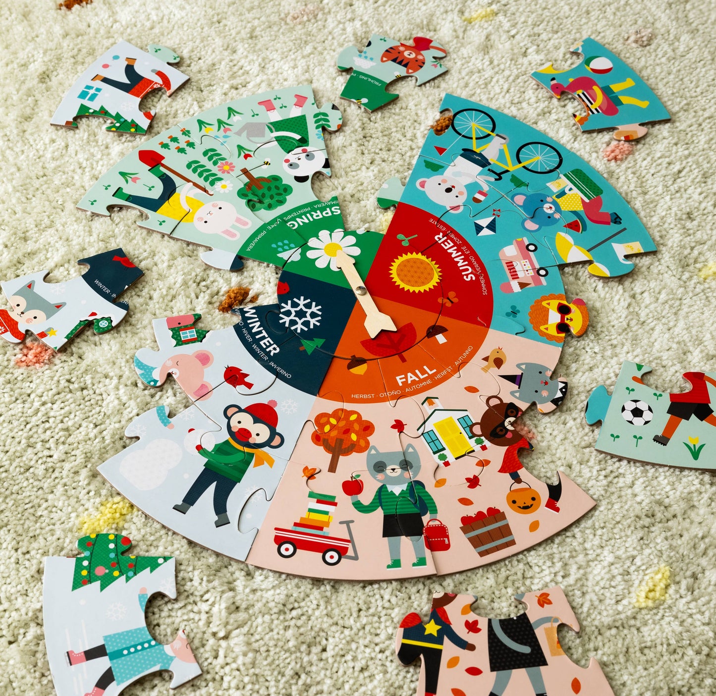 Seasons Floor Puzzle