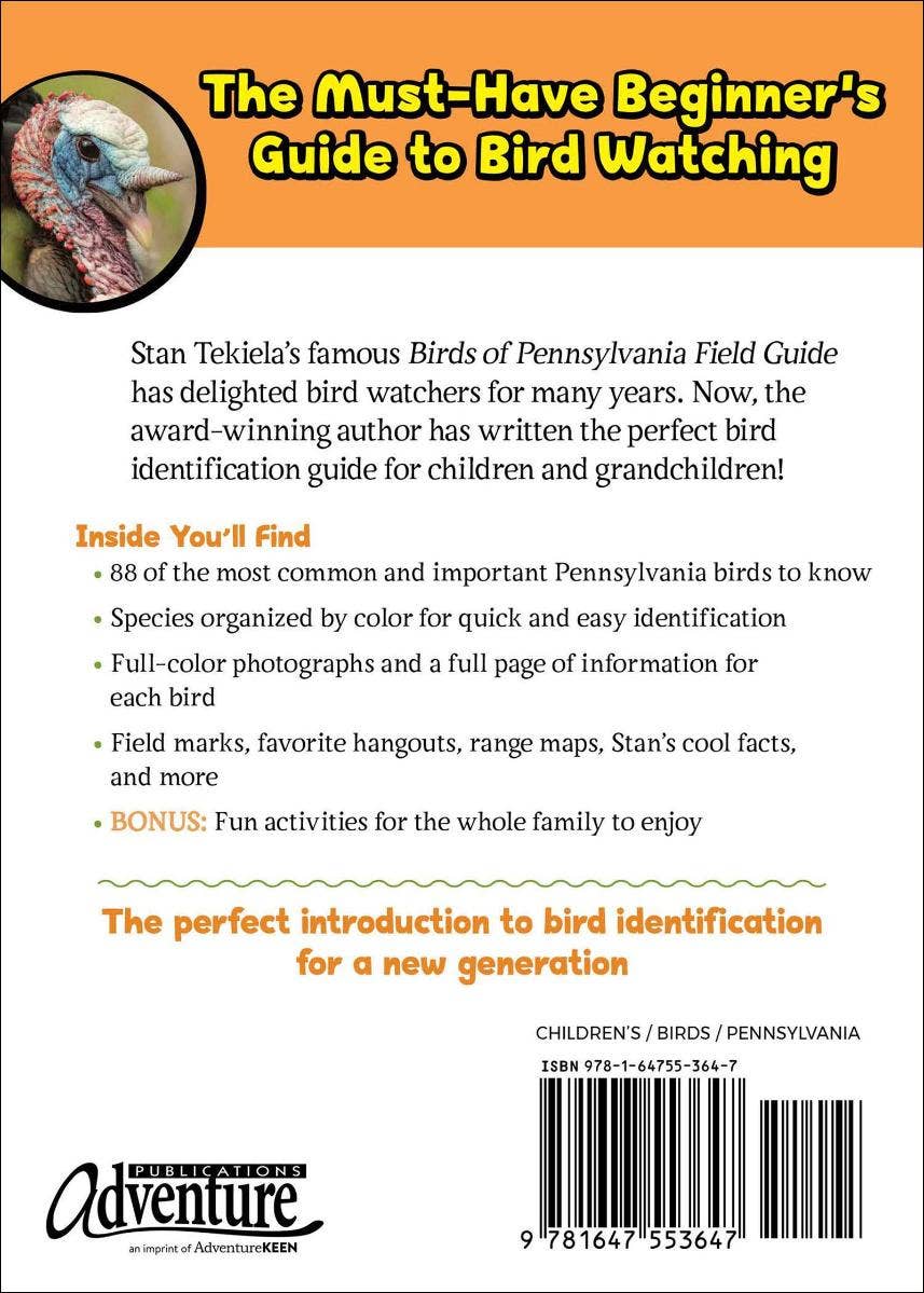 Kids' Guide to Birds of Pennsylvania (Paperback)