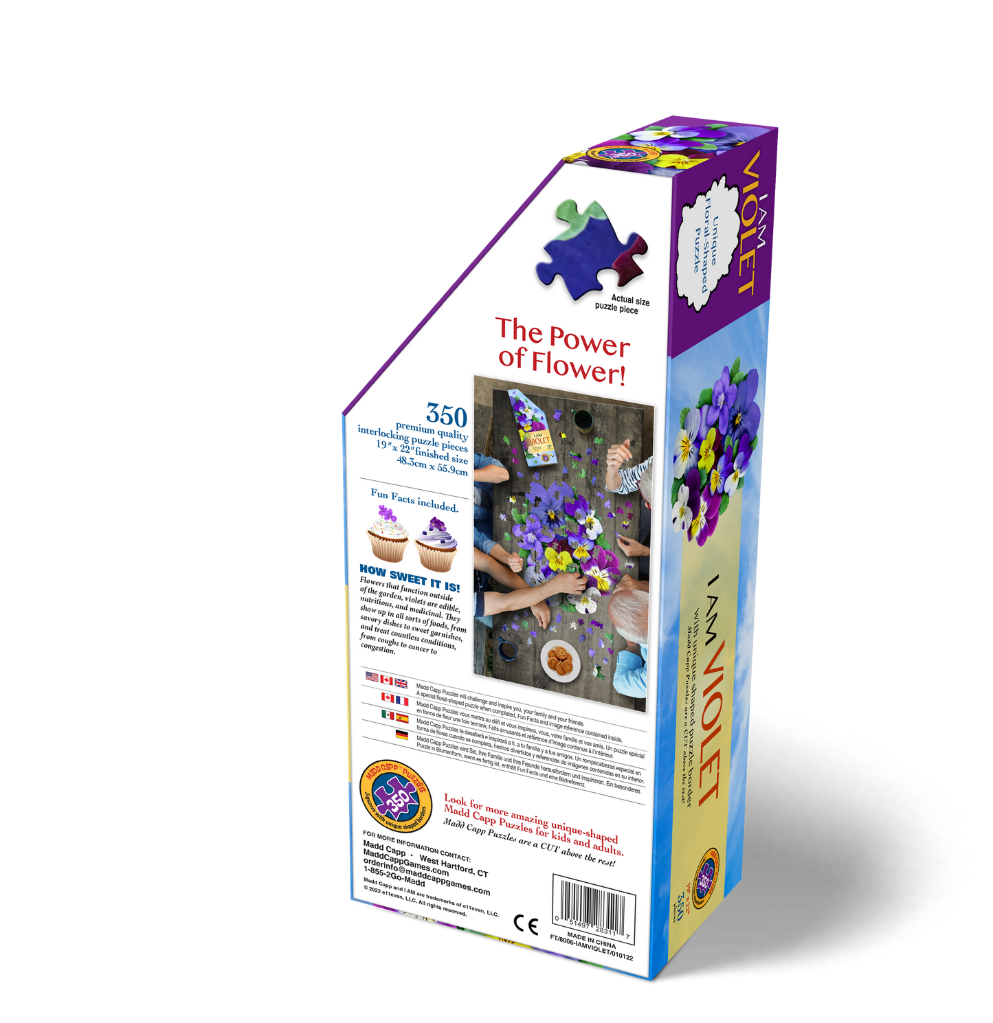 I AM VIOLET 350 piece jigsaw puzzle - gift