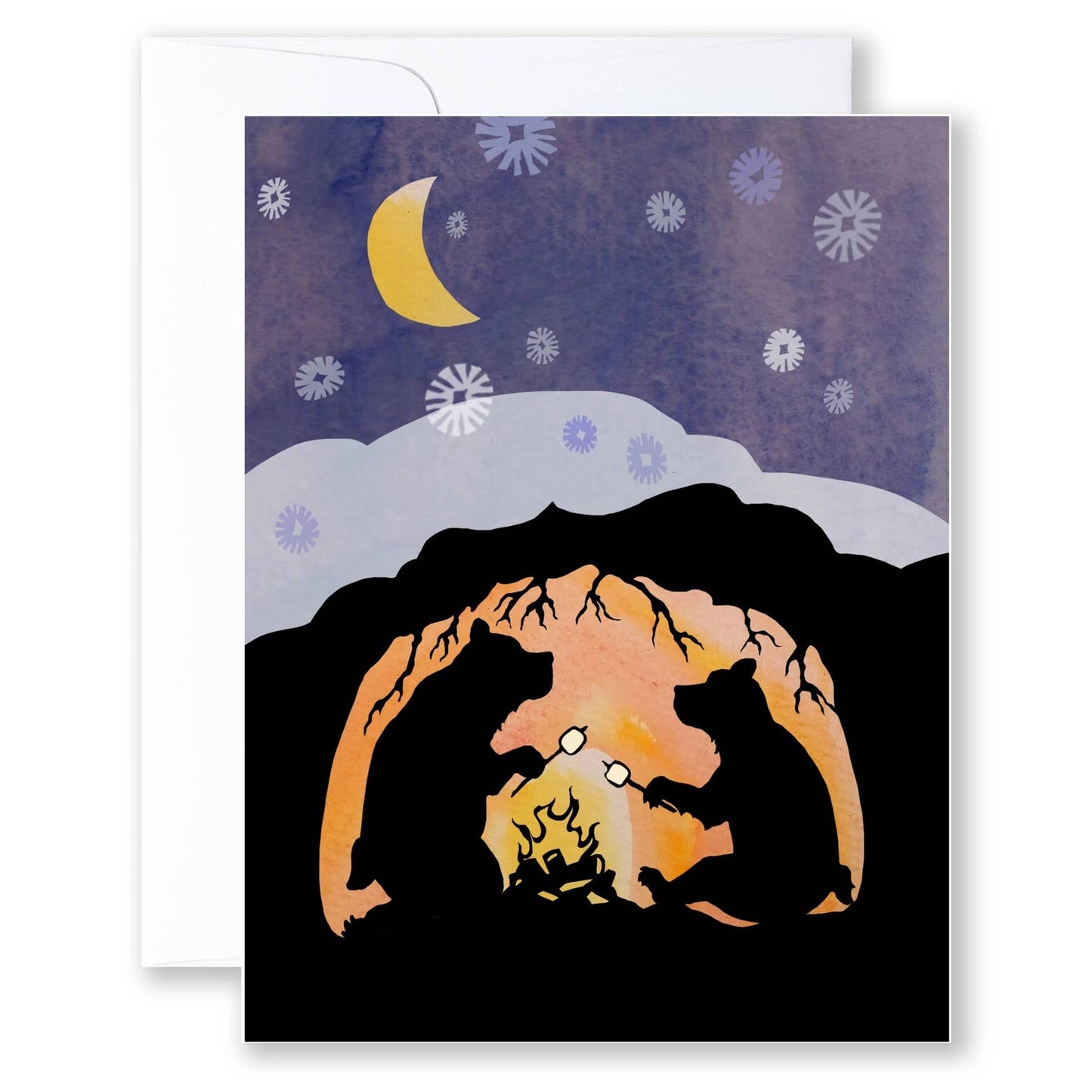 Toasty Warm 5x7" Greeting Card