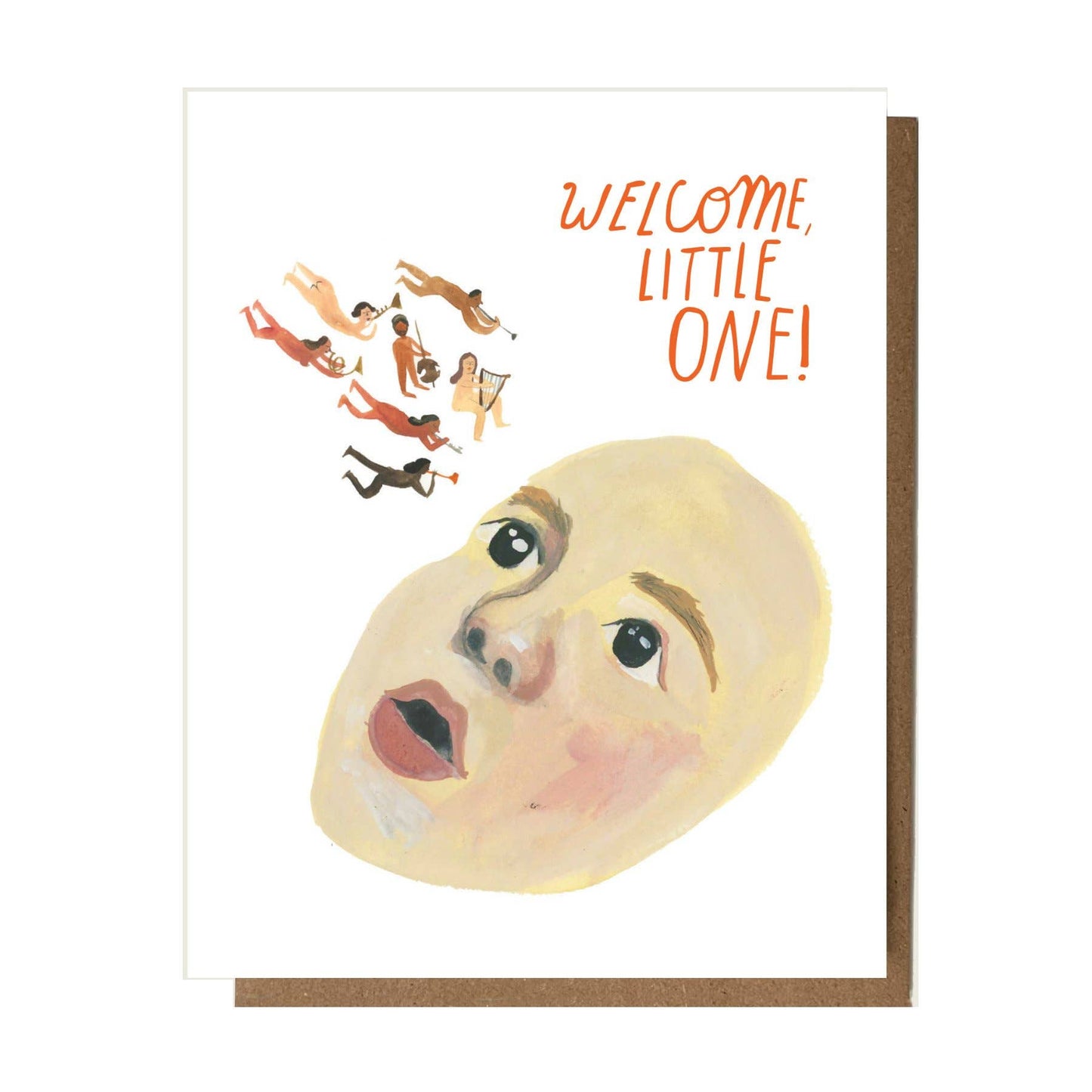 Welcome Little One Greeting Card