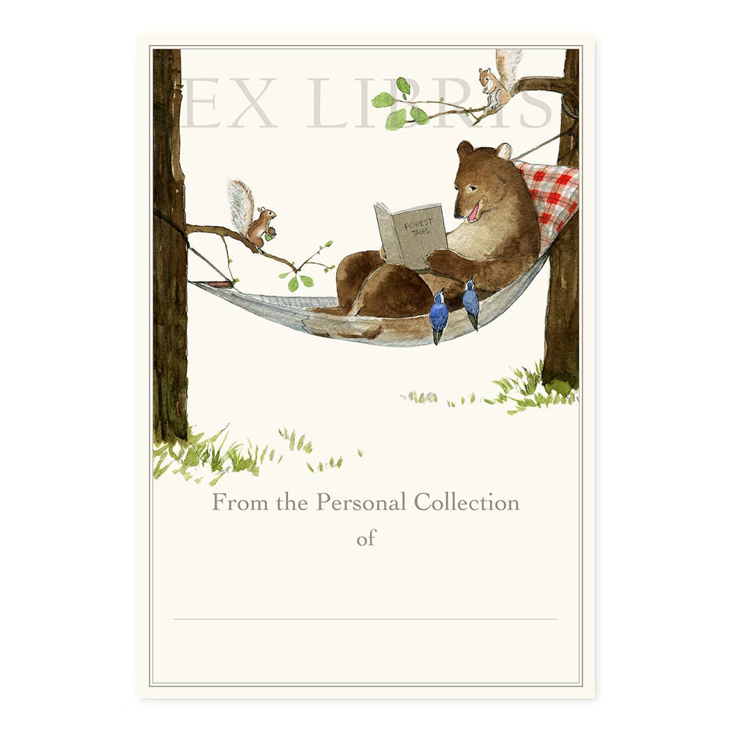 Forest Friends - Fill-in Bookplates - Bears