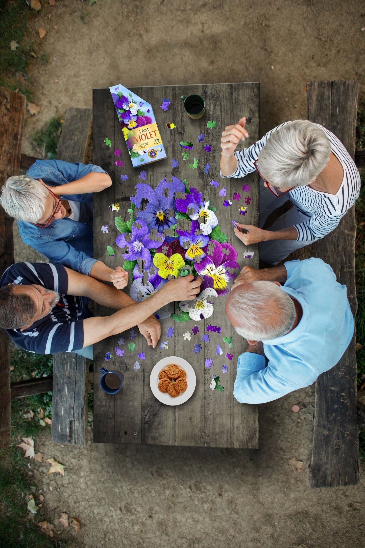 I AM VIOLET 350 piece jigsaw puzzle - gift