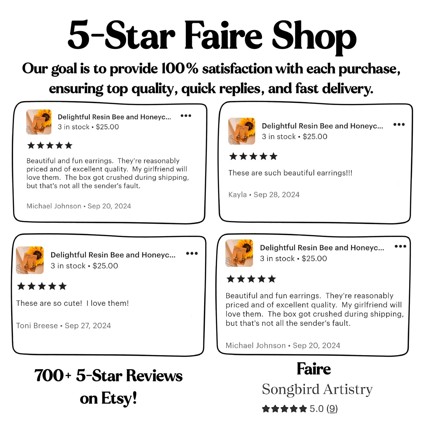 Adorable Goose with a Knife Earrings