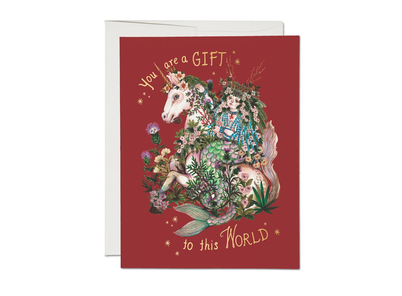 You Are a Gift friendship greeting card