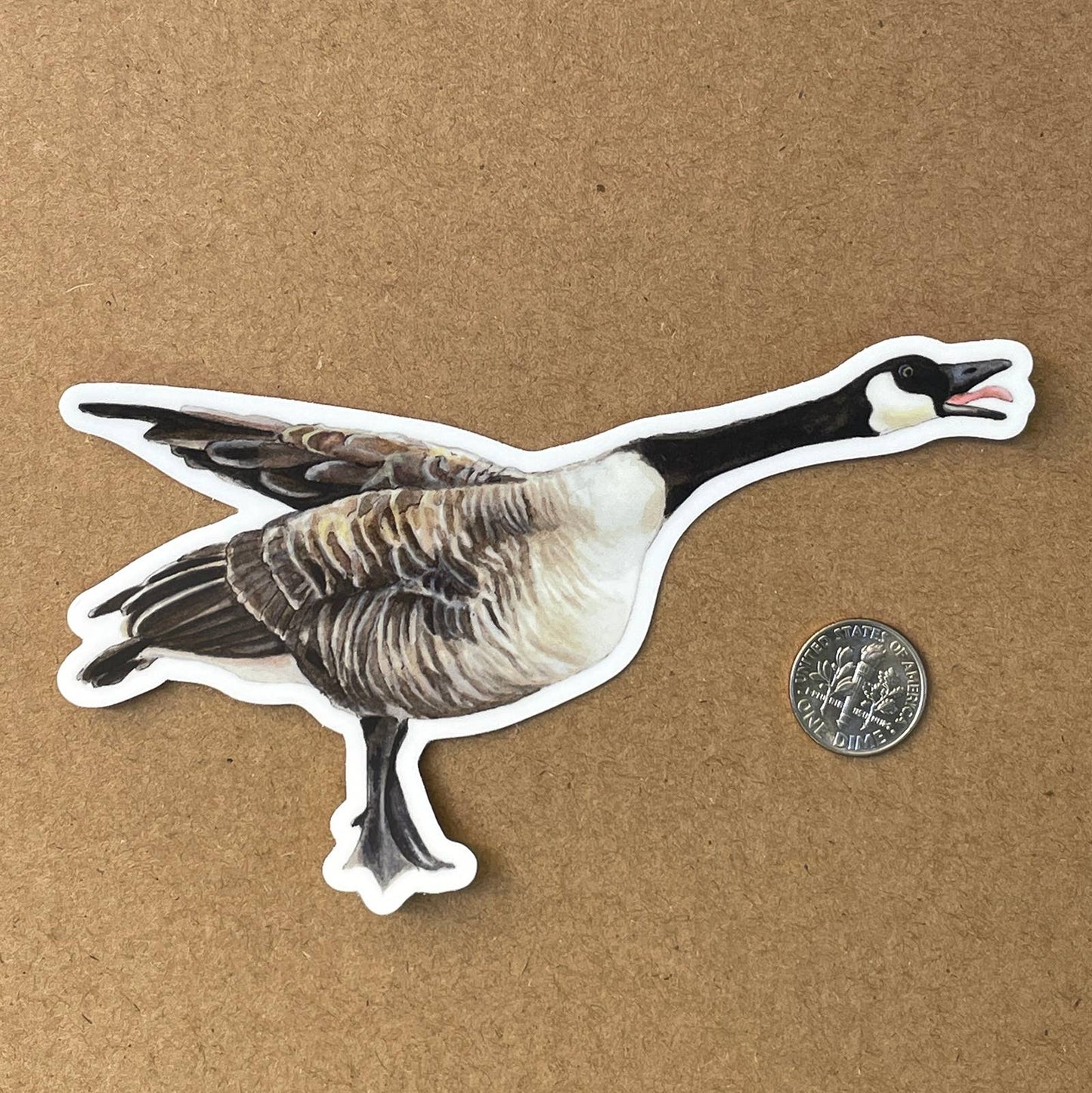 Canadian Goose #2 Vinyl STICKER