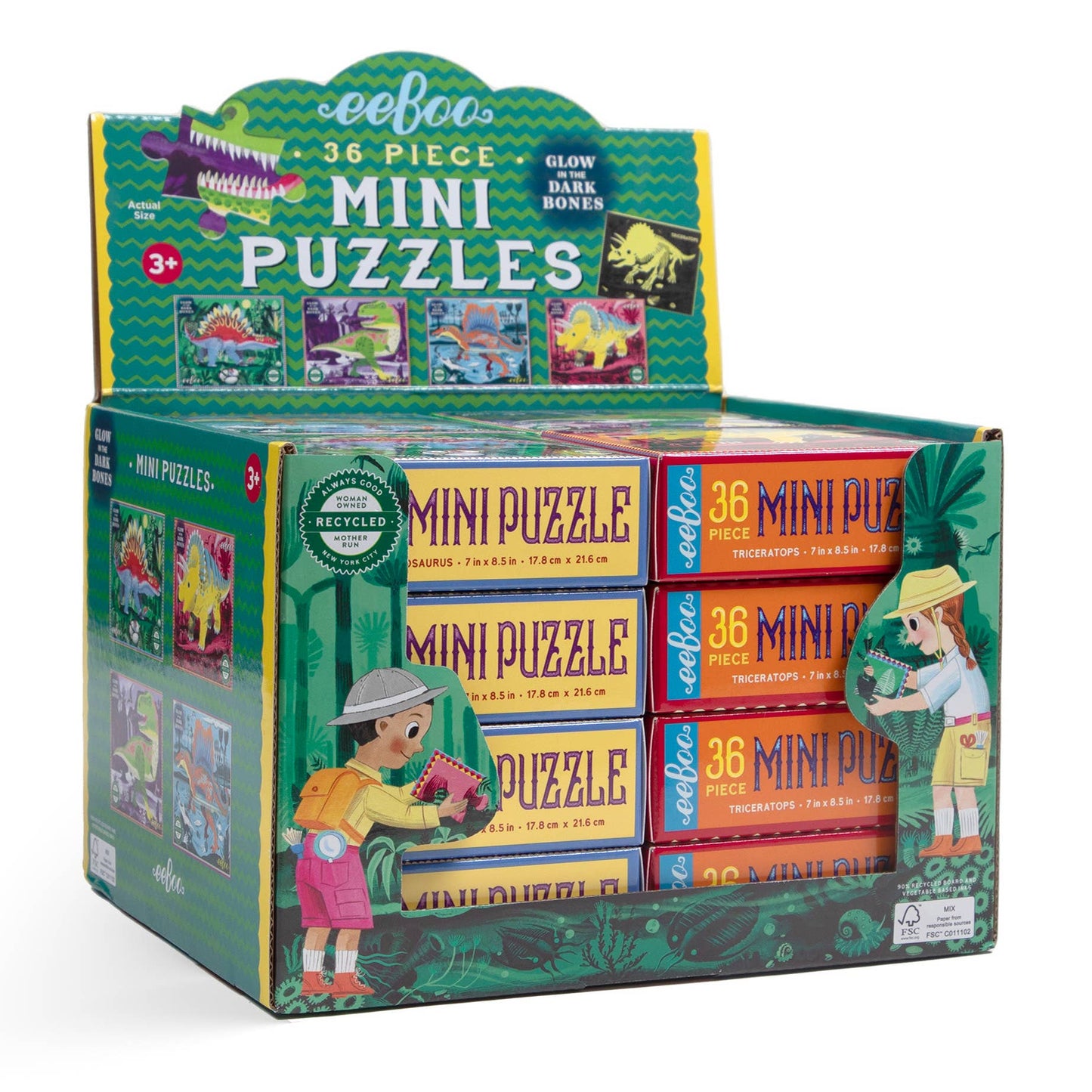 Wild Habitats Miniature Puzzle Assortment