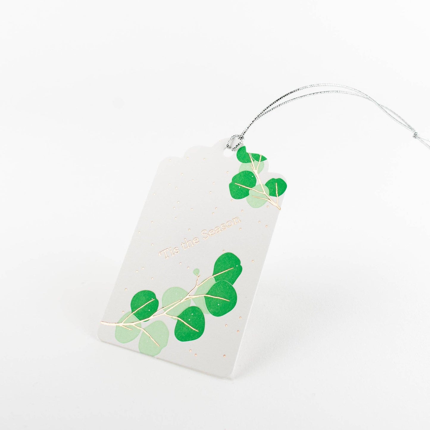Gift Tag: Holiday Vegetation Hang Tag (Set of 8)